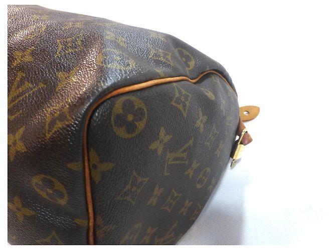 Louis Vuitton Speedy 35 Monogram Handtasche Braun Monogramm - Ansicht 14