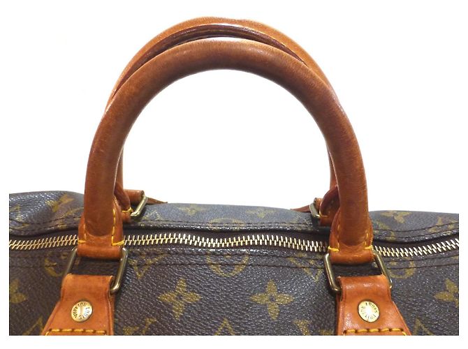 Louis Vuitton Speedy 35 Monogram Handtasche Braun Monogramm - Ansicht 4