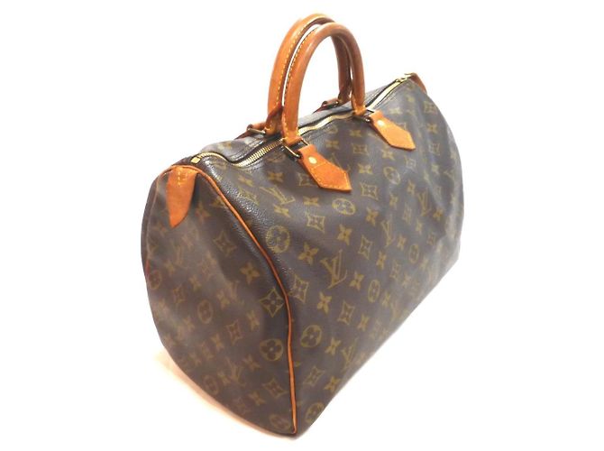 Louis Vuitton Speedy 35 Monogram Handtasche Braun Monogramm - Ansicht 7