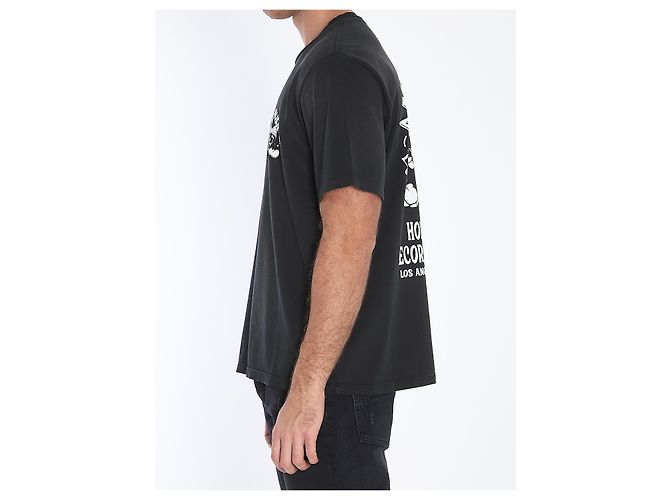 Amiri Music Record T-Shirt Schwarz - Ansicht 3