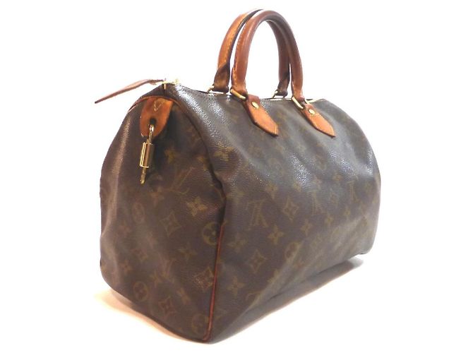 Louis Vuitton Speedy 30 Monogram Handtasche Braun Monogramm - Ansicht 10