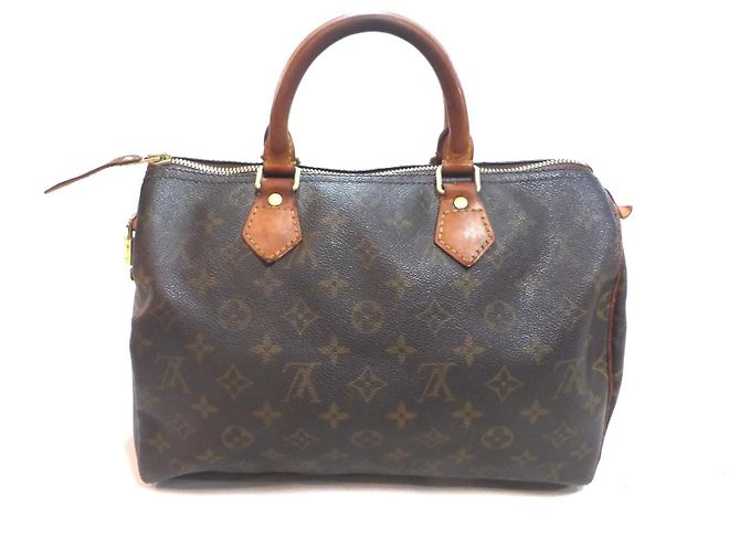 Louis Vuitton Speedy 30 Monogram Handtasche Braun Monogramm - Ansicht 11