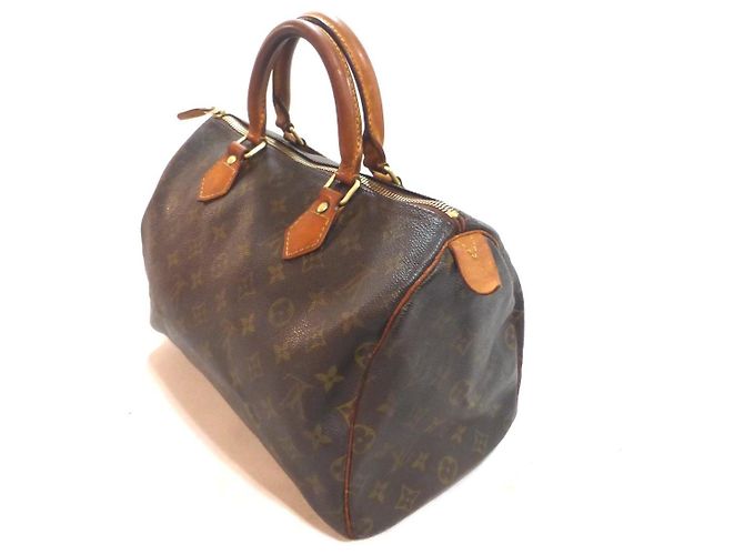 Louis Vuitton Speedy 30 Monogram Handtasche Braun Monogramm - Ansicht 12