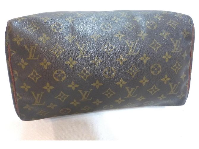 Louis Vuitton Speedy 30 Monogram Handtasche Braun Monogramm - Ansicht 13