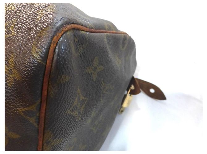 Louis Vuitton Speedy 30 Monogram Handtasche Braun Monogramm - Ansicht 14