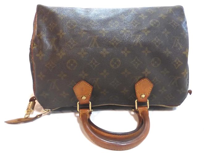 Louis Vuitton Speedy 30 Monogram Handtasche Braun Monogramm - Ansicht 15