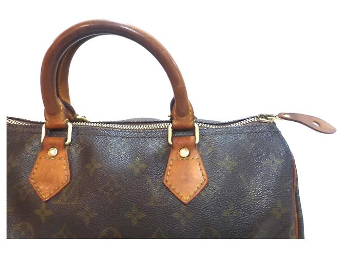 Louis Vuitton Speedy 30 Monogram Handtasche Braun Monogramm - Ansicht 2