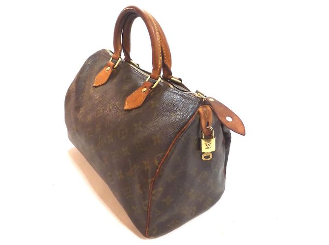 Louis Vuitton Speedy 30 Monogram Handtasche Braun Monogramm - Ansicht 8