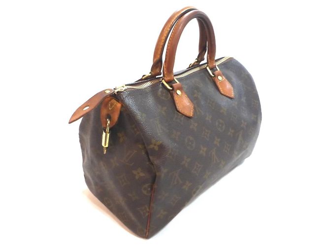 Louis Vuitton Speedy 30 Monogram Handtasche Braun Monogramm - Ansicht 9
