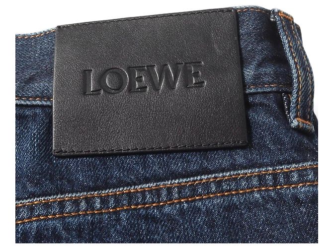 Loewe Fisherman Jeans aus blauer Baumwolle - Ansicht 15