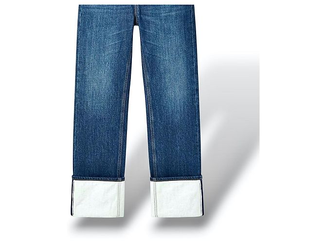 Loewe Fisherman Jeans aus blauer Baumwolle - Ansicht 19