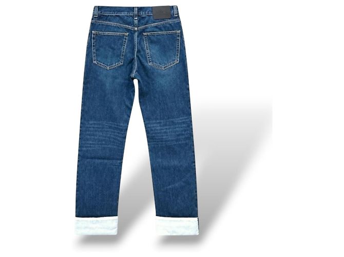 Loewe Fisherman Jeans aus blauer Baumwolle - Ansicht 2