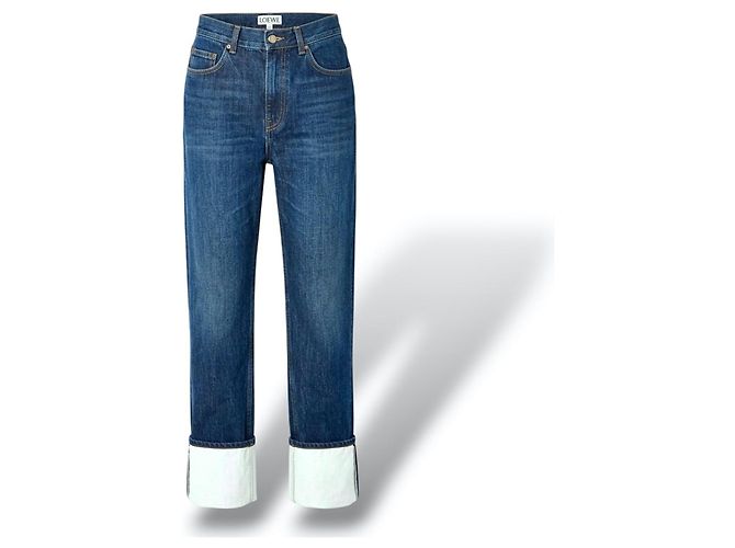 Loewe Fisherman Jeans aus blauer Baumwolle - Ansicht 20