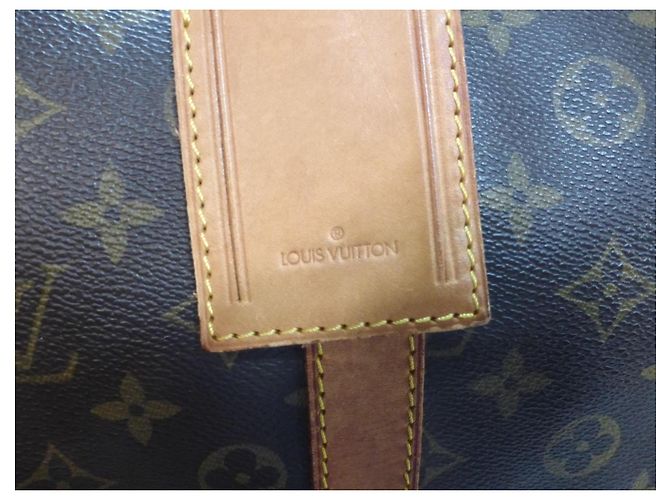 Louis Vuitton Keepall 55 Bandoulière Monogram Reisetasche Braun Monogramm - Ansicht 2