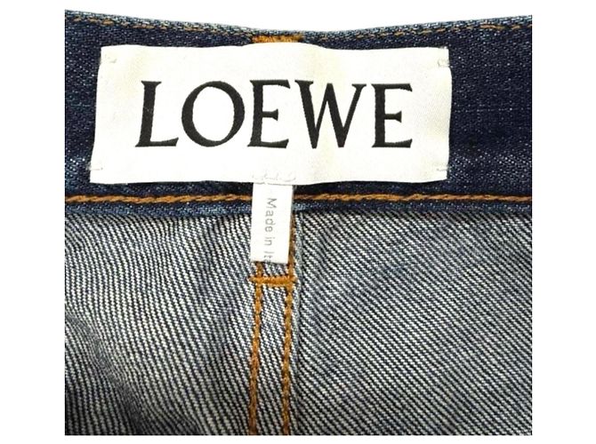 Loewe Fisherman Jeans Blau Baumwolle - Ansicht 11