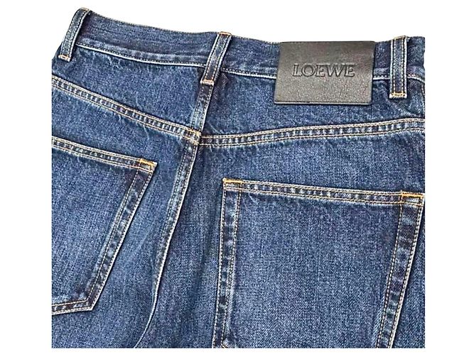 Loewe Fisherman Jeans Blau Baumwolle - Ansicht 12