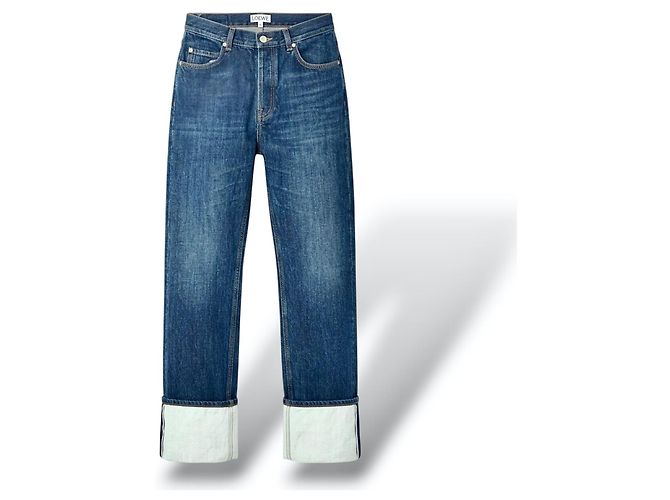 Loewe Fisherman Jeans Blau Baumwolle - Ansicht 17