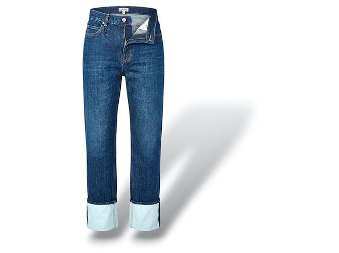 Loewe Fisherman Jeans Blau Baumwolle - Ansicht 18