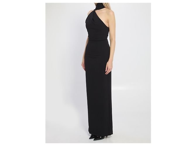 Solace London Demi Maxi Kleid Schwarz - Ansicht 2