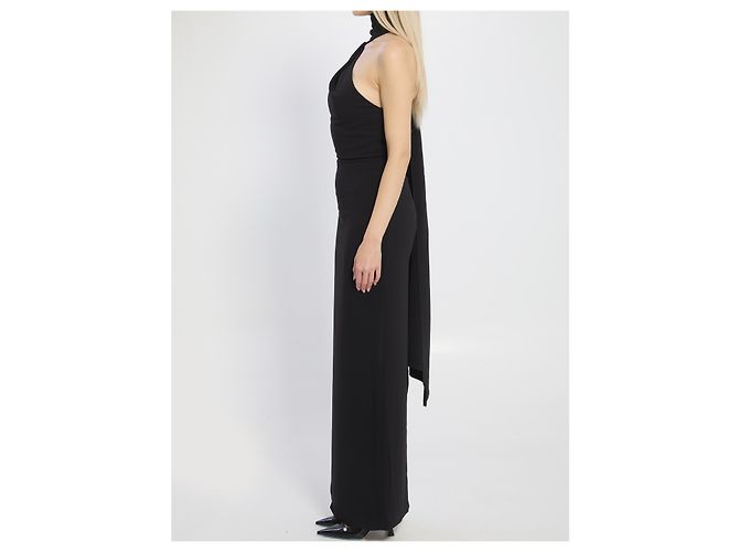 Solace London Demi Maxi Kleid Schwarz - Ansicht 3