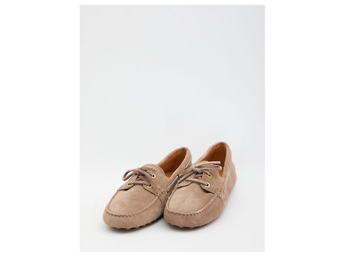 Tod's Loafer Gommino boat shoes Grau - Ansicht 2