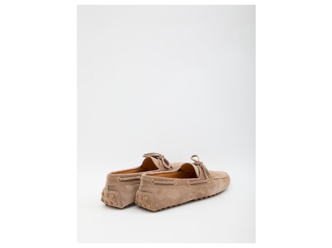 Tod's Loafer Gommino boat shoes Grau - Ansicht 3