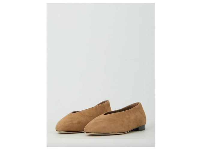 Jimmy Choo Margot Flat bailarinas de piel marrón Castaño - vista 2