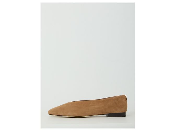 Jimmy Choo Margot Flat bailarinas de piel marrón Castaño - vista 4