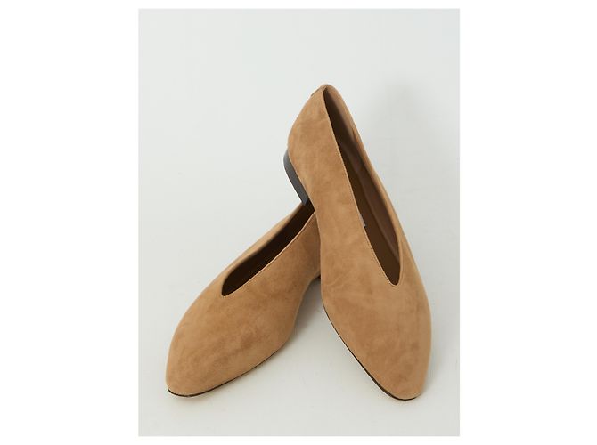 Jimmy Choo Margot Flat bailarinas de piel marrón Castaño - vista 5