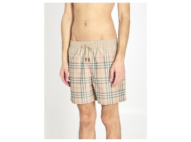 Burberry Badeshorts Check beige - Ansicht 2