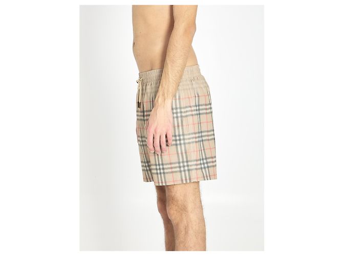 Burberry Badeshorts Check beige - Ansicht 3
