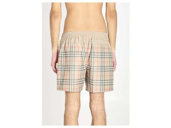 Burberry Badeshorts Check beige - Ansicht 4