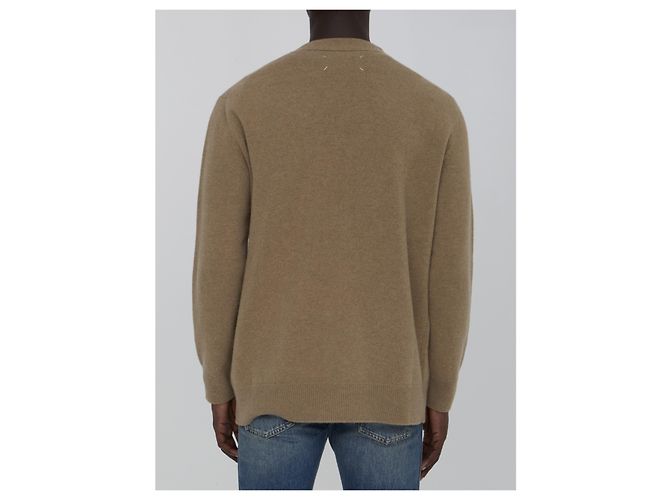 Maison Martin Margiela Wollcardigan Beige - Ansicht 4