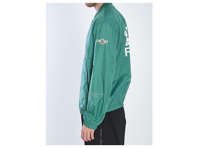 Giacca bomber Ostria Moncler x FRGMNT verde - vista 3