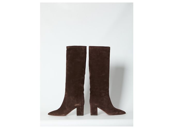 Paris Texas Chocolate Anja boots 70 Brown - view 5