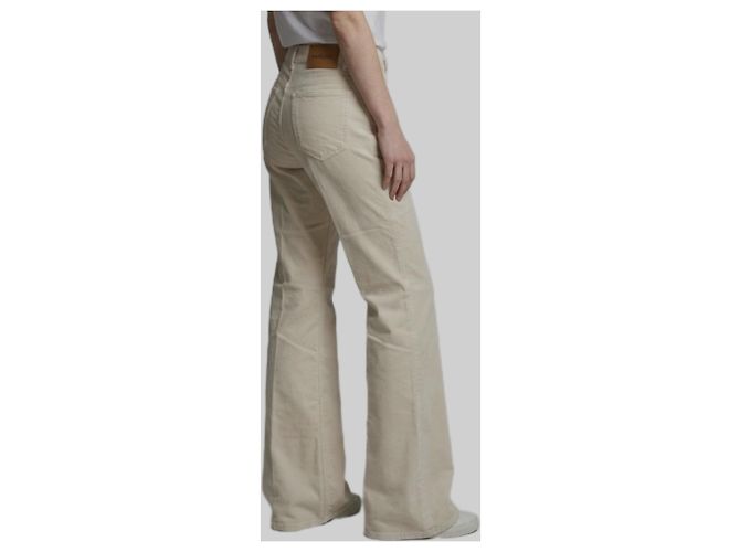 Haikure Clara Velvet Pier jeans White - view 2
