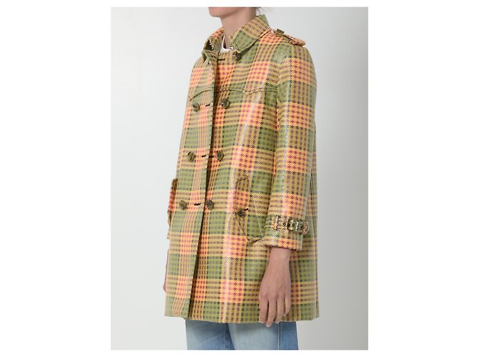 Burberry Trench Short Check Summerside Multicolor - vista 2