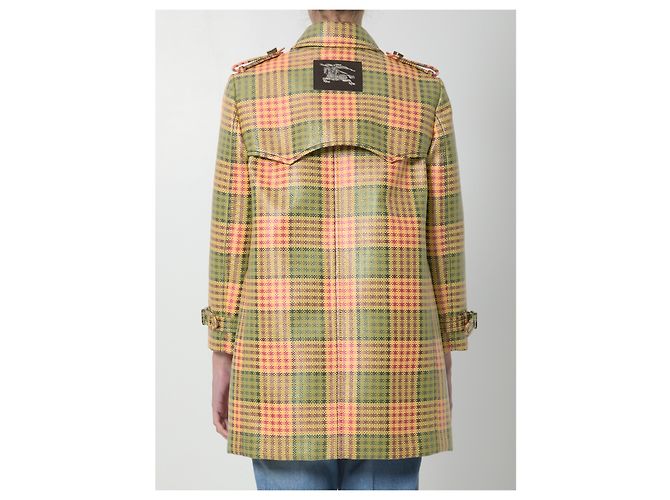 Burberry Trench Short Check Summerside Multicolor - vista 4