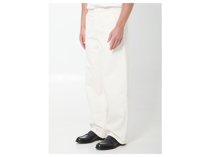 Ami Paris Balloon Jeans aus weißer Baumwolle - Ansicht 2