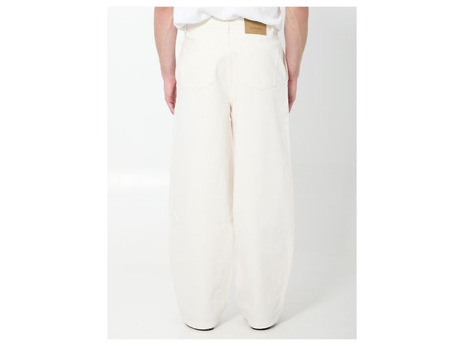 Ami Paris Balloon Jeans aus weißer Baumwolle - Ansicht 4