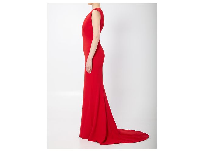 Abito maxi Althea rosso Solace London - vista 3