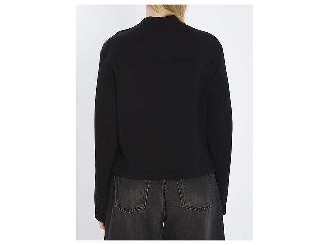 Sudadera Moncler EE72 negra de viscosa Negro - vista 4