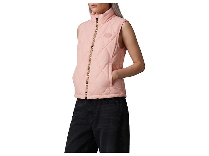 Burberry Cheswick packable gilet Pink - view 2