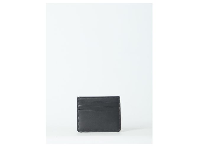 Maison Martin Margiela Small leather cardholder Black - view 2