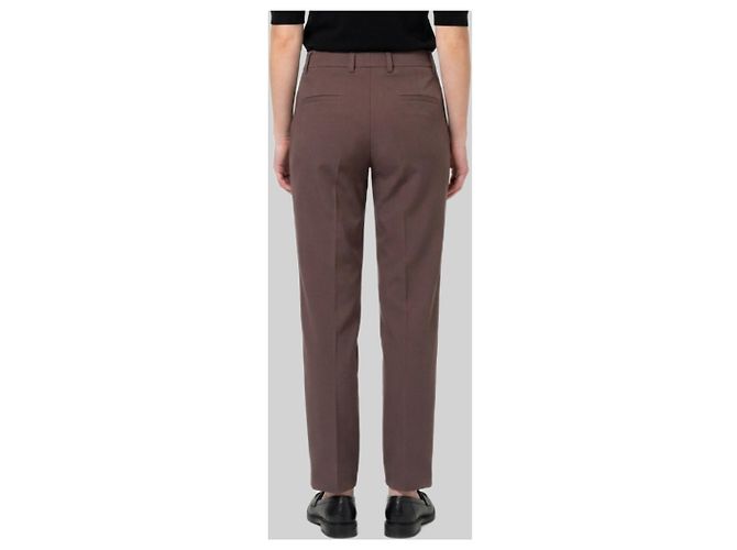 Sutton New York Stretch-Canvas-Hose in Kaffeebraun - Ansicht 3