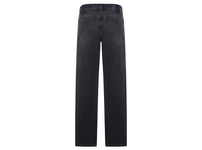 Jeans Haikure Blake pretos em denim de algodão - vista 2