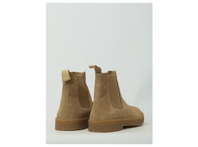 Common Projects Beige suede Chelsea boots - view 3