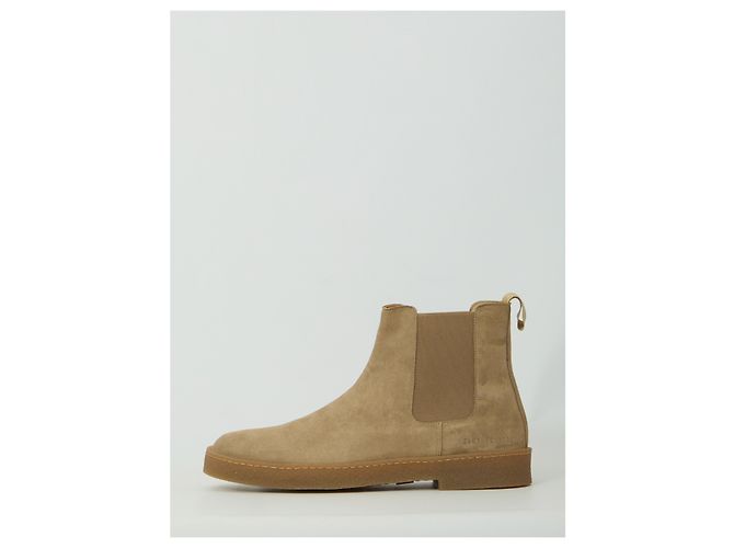 Common Projects Beige suede Chelsea boots - view 4