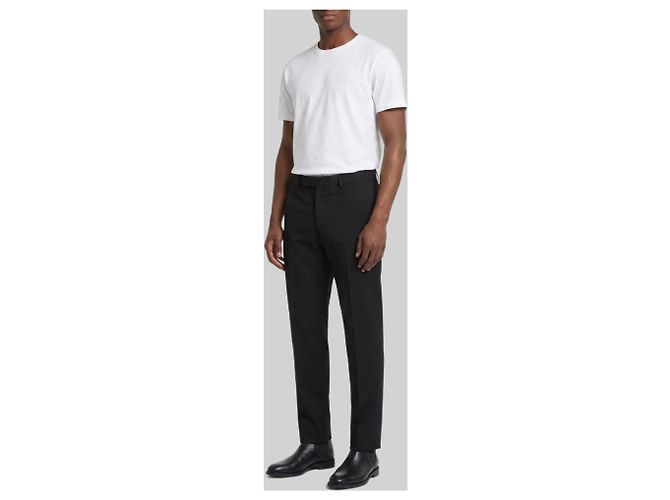 PT Torino Rebel-Hose aus Bistretch-Batavia-Wolle Schwarz - Ansicht 2