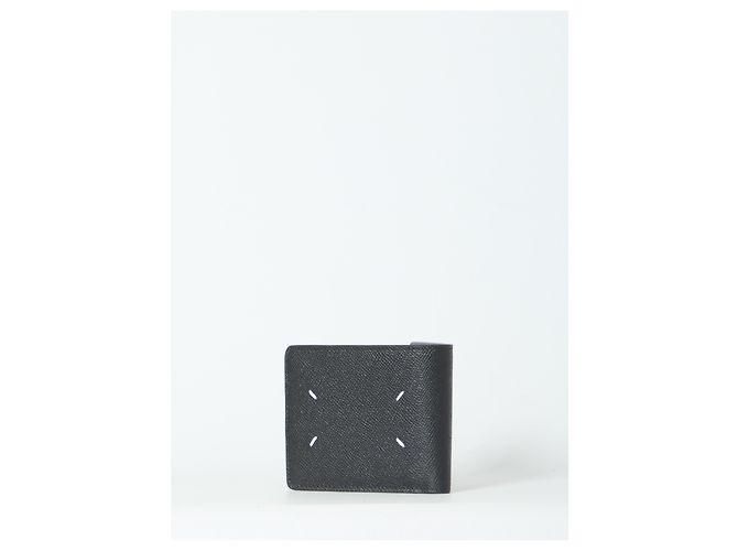 Maison Martin Margiela Cartera bifold Four Stitches Negro - vista 2